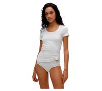 HUGO Damen Twin RN T-Shirt, White100, S (2er Pack)