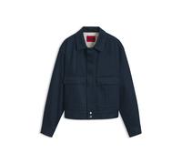 HUGO Kurze Relaxed-Fit Baumwolljacke aus Denim - Style HUGO 083/1, 50562787 Dunkelblau L