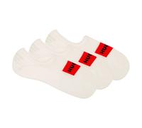HUGO Herren 3P Lc Label Cc Invisible Socks, White100, 40-46