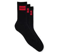 Hugo Label 10267340 Red Socken 3 Paare