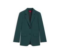HUGO Lang geschnittener Regular-Fit Blazer - Style Areota, 50550909 Dunkelgrün 42