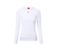 HUGO Langarmshirt Damen weiß, M