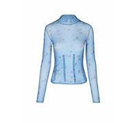HUGO Langarmshirt DELISABETA hellblau | L