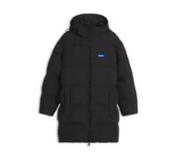 HUGO Wattierte Relaxed-Fit Jacke mit verstellbarer Kapuze und wasserabweisendem Finish - Style Bodi2541, 50546653 Schwarz XS