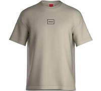 HUGO Herren Laze T Shirt Multi Ecru XXL