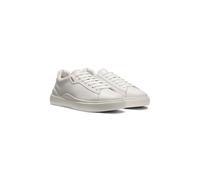 HUGO Ledersneakers mit rotem Logo - Style Blake_Tenn_lt_N, 50499261 Weiß 41
