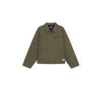 HUGO Leicht wattierte Regular-Fit Jacke aus Baumwoll-Canvas - Style Blake2531, 50548713 Grün S