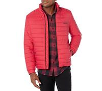 HUGO Leichte Pufferjacke für Herren, Leuchtend Rot, XL