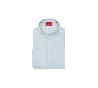 HUGO Slim-Fit Leinen-Hemd mit Stehkragen - Style Elvory, 50490740 Hellblau L