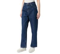 HUGO Relaxed-Fit Jeans aus blauem Denim mit Rinse-Waschung - Style Leni_B, 50534157 Dunkelblau 32/34