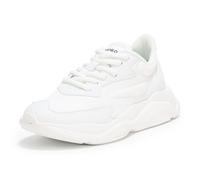 HUGO Leon Modern Running Sneaker für Damen, Weißer Knochen, 41 EU