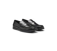 HUGO Loafers aus Kunstleder mit Stack-Logo - Style Liora_Loafer_brom, 50557749 Schwarz 37