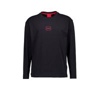 Longsleeve mit Label-Print Modell 'Laze' XXL men Black