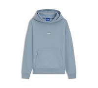 HUGO Loose-Fit Hoodie aus Baumwoll-Terry mit Logo-Details - Style Nazardo, 50510724 Hellblau L