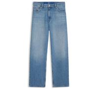 HUGO Loose-Fit Jeans mit weitem Bein und Charm-Akzenten - Style Leni_S_B, 50566130 Hellblau 27/34