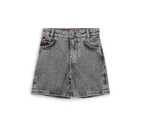 HUGO Loose-Fit Kids-Shorts aus grauem Baumwoll-Denim - Style G00130/Z2004A, G00130 Gemustert 162