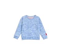 HUGO Loose-Fit Kids-Sweatshirt mit geometrischen Logos in Denim-Optik - Style G00352/V3706A, G00352 Hellblau 126