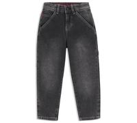 HUGO Loose-Fit Kinder Jeans aus schwarzem Stretch-Denim - Style G00988/Z2112A, G00988 Schwarz 114