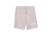 HUGO Loose-Fit Shorts aus Baumwoll-Terry mit Logo-Print - Style Nomario, 50510728 Flieder S