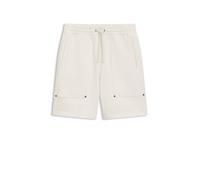 HUGO Loose-Fit Shorts aus Baumwolle mit Utility-Taschen - Style Nimdos, 50564271 Natur S