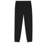 HUGO Loungewear-Hose mit Bündchen aus Stretch-Baumwolle mit Logo-Print - Style Laze Pants CW, 50525246 Schwarz S
