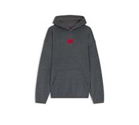 Hoodie HUGO UNDERWEAR, Herren, Gr. S (48), transparent, Fleece, Obermaterial: 71% Polyester, 29% Viskose, relaxed fit normal, Rundhals, angesetztes Bündchen, Sweatshirts, Relaxed Fit, Fleece-Qualität