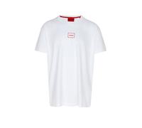 T-Shirt HUGO UNDERWEAR "Laze T-Shirt", Herren, Gr. XXL, weiß (open weiß 101), Jersey, Obermaterial: 95% Baumwolle, 5% Elasthan, unifarben, regular fit, Rundhals, eingesetzt normaler Saum, Shirts, mit