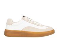HUGO Lowtop Sneakers mit Veloursleder-Details - Style Lyzz_Tenn_bpsd, 50552700 Weiß 41