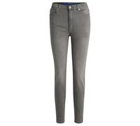 HUGO Skinny-Fit Jeans aus dunkelgrauem Stretch-Denim - Style Malu_B, 50515961 Dunkelgrau 27/30