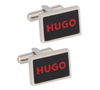 Hugo Manschettenknöpfe Edelstahl 1.5 cm black (TAS032146)