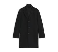 HUGO Mantel aus Woll-Mix mit gesteppter Innenweste - Style Milogan2541, 50546546 Schwarz 52
