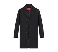HUGO Mantel aus Woll-Mix mit gesteppter Innenweste - Style Milogan2541, 50546546 Schwarz 52