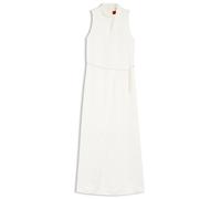 HUGO Maxikleid aus Satin mit abnehmbarem Kettengürtel - Style Kewina-1, 50566973 Weiß 42