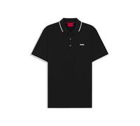 HUGO Men's Dinoso222 Polo, Black2, XL