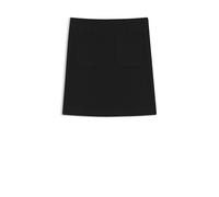 HUGO Minirock aus Punto-Milano-Jersey mit Taschen vorn - Style Noellen, 50557504 Schwarz XS