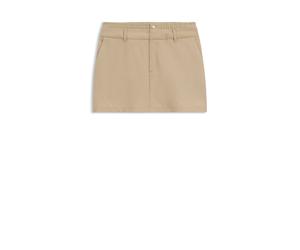 HUGO Minirock mit Nadelstreifen und doppeltem Bund - Style Remima-1_B, 50552371 Beige 38