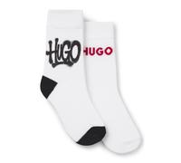 HUGO Mittelhohe Kinder-Socken im Zweier-Pack - Style G01319/10P27, G01319 Weiß 27