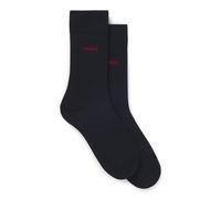 HUGO Socken Herren RS UNI CC 2er-Pack Baumwolle Dunkelblau Gr. 39-42