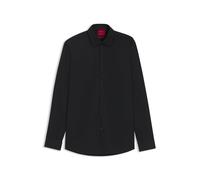 Hugo 50519812 Valerio Langarmhemd 43 Black