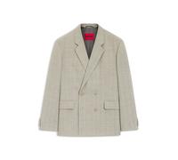 HUGO Modern-Fit Jacke mit Fischgrät-Webstruktur - Style Karlo253F1X, 50559843 Hellgrün 54