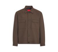 HUGO Modern-Fit Jacke - Style Juliano243F1, 50555258 Braun 50