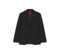 HUGO Modern-Fit Sakko aus elastischem Woll-Mix - Style Karl253X-MH, 50540159 Schwarz 46