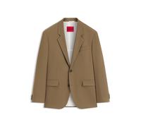 HUGO Modern-Fit Sakko aus Performance-Stretch-Twill - Style Karlo243X, 50544622 Beige 48