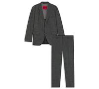 HUGO Modern-Fit Tweed-Anzug aus Woll-Mix - Style Kris/Teagan231X, 50547356 Hellgrau 98