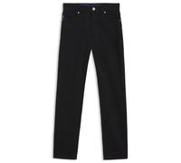 HUGO Mom-Jeans aus schwarzem Stretch-Denim - Style Noe_B, 50520595 Schwarz 31/30