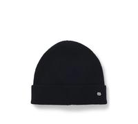 HUGO Mütze aus Kaschmir mit Logo-Detail - Style Xamiroh, 50551731 Schwarz ONESI