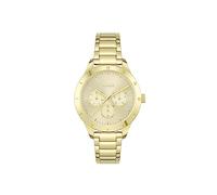 HUGO Multi Zifferblatt Quarz Uhr für Damen Kollektion #Friend mit Goldfarben Edelstahlarmband - 1540091