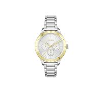 HUGO Multi Zifferblatt Quarz Uhr für Damen mit Silbernes Edelstahlarmband - 1540090