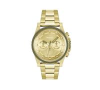Hugo Multi Zifferblatt Quarz Uhr für Herren Kollektion #Brave mit Goldfarben Edelstahlarmband - 1530349