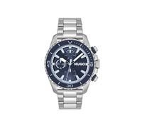 HUGO Multi Zifferblatt Quarz Uhr für Herren Kollektion #Dive mit Silbernes Edelstahlarmband - 1530429